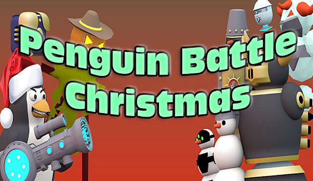 Batalla de pingüinos Navidad