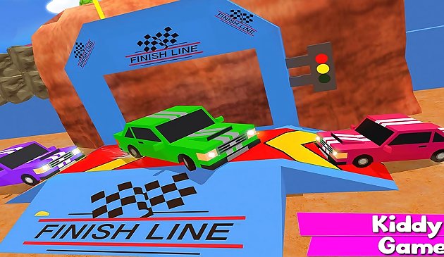 Лоу Полли: игрушечная машина игра