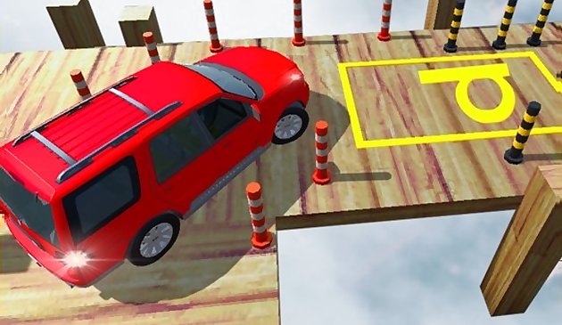 Классическая парковка джипа