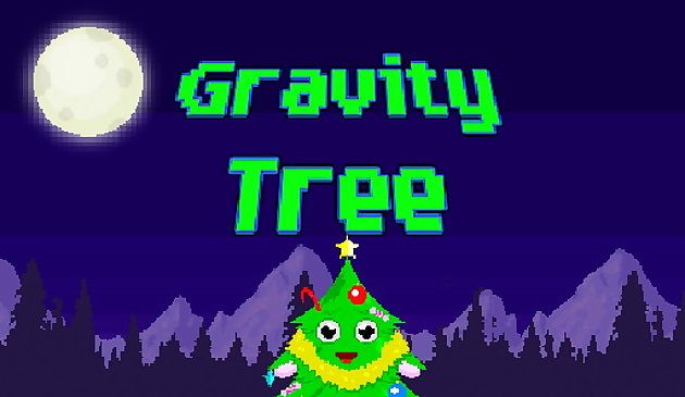 Рождественская гравитационная елка
