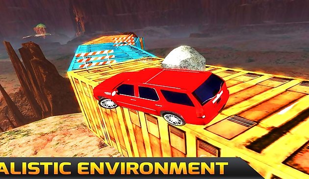 眩晕吉普车模拟器： 不可能的轨道赛车游戏