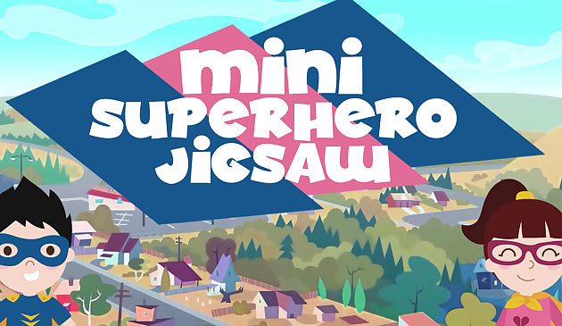 Mini Superhelden-Puzzle