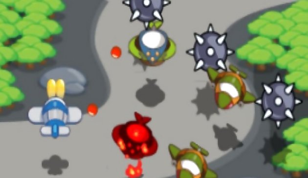 Мультяшное сражение в небе