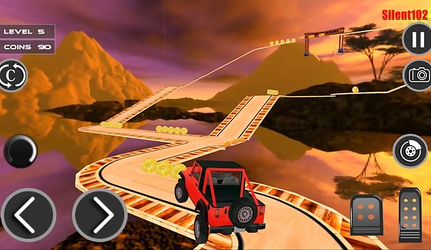 Невозможные трюки за рулем джипа