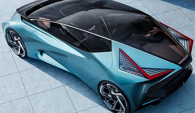 Электрифицированный Лексус LF30. Пазл