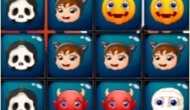 Головоломка с блоками Хэллоуин