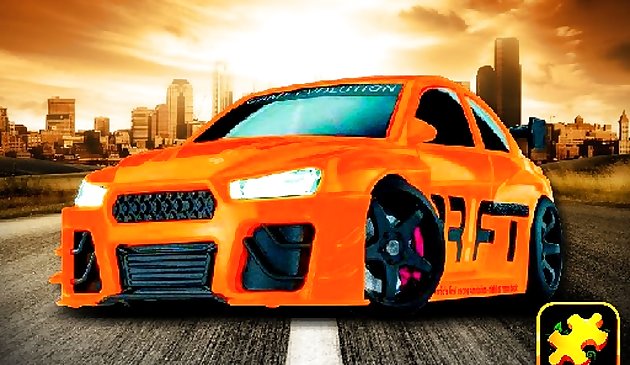 Гоночный зверь. Пазл