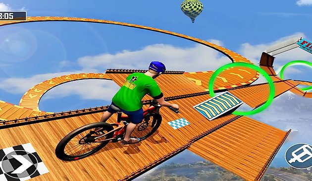 BMX Rider Impossible Stunt Racing : ผาดโผนจักรยาน