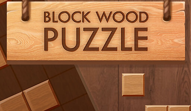 Puzzle di legno a blocchi