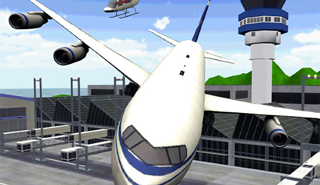 हवाई जहाज पार्किंग उन्माद 3 डी