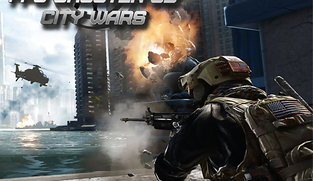 FPS 射手 3D 城市战争