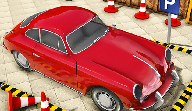 Классическая парковка автомобилей: автошкола