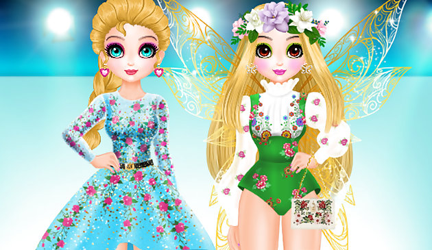 Весеннее модное шоу принцессы