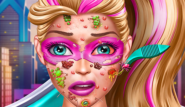 Супер кукла: кожный доктор