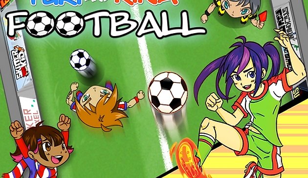 Yuki und Rina Fußball