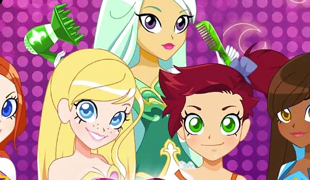 Парикмахерская пони девушек