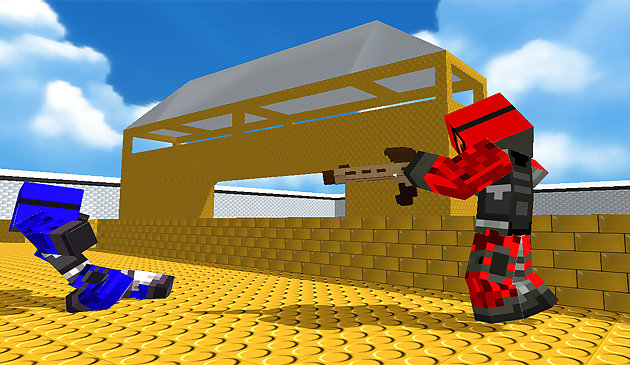 Блочный пейнтбол 2