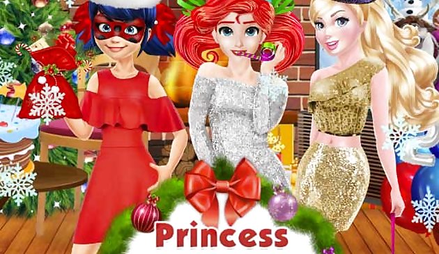 Новогодняя вечеринка принцессы