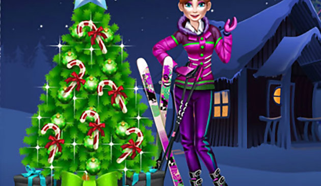 Анна готовится к Рождеству