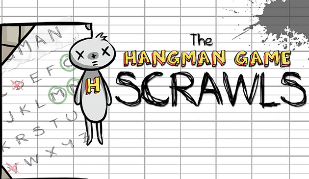 El garabato del juego Hangman