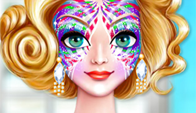 Алиса: рисунки на лице