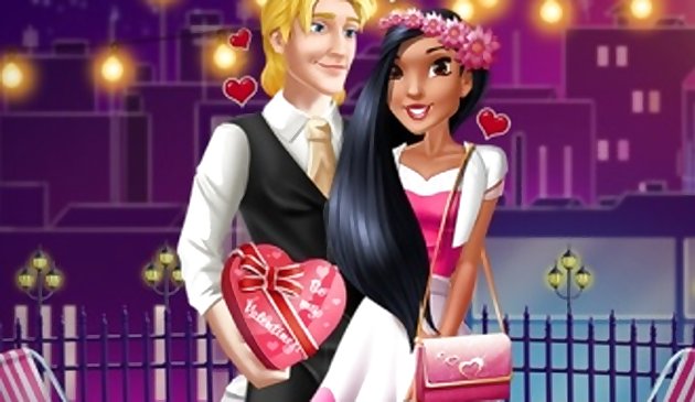 Ужин на крыше в День Святого Валентина