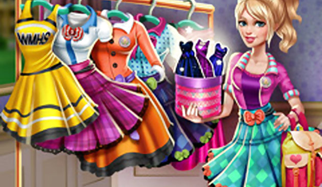 Сери в колледже: кукольная одевалка