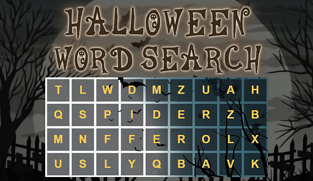 Recherche de mots Halloween