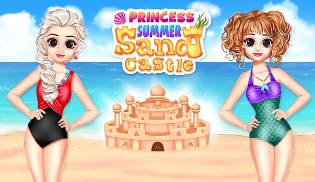 Лето принцессы: песочный замок