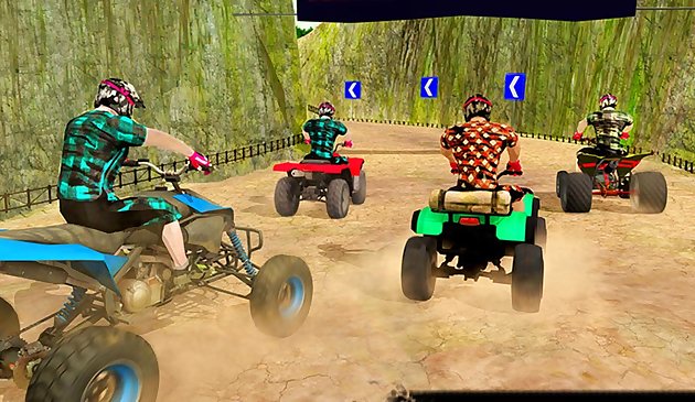 Трюки на четырехколесных мотоциклах