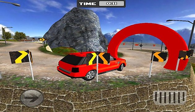 Езда по горам на внедорожнике 2020