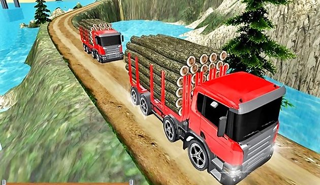 トラックヒルドライブ貨物シミュレータゲーム