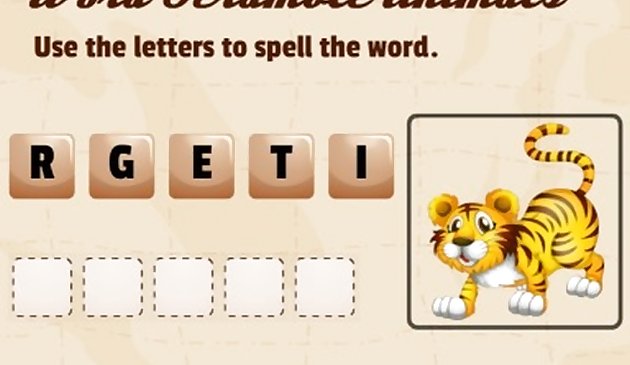 Скрабл животные