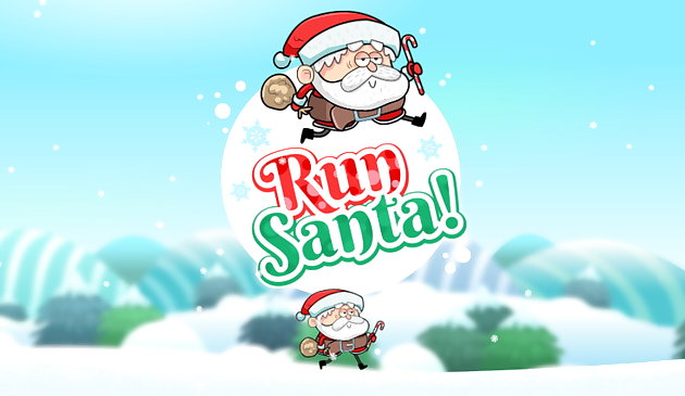 跑圣诞老人！