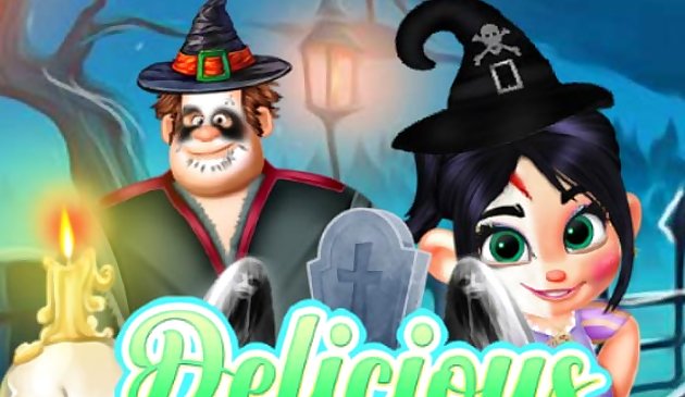 Вкусный кекс на Хэллоуин