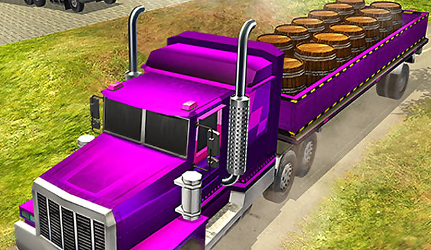 Транспорт городского грузового прицепа