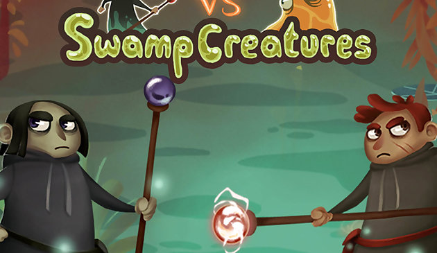 Волшебники против болотных существ