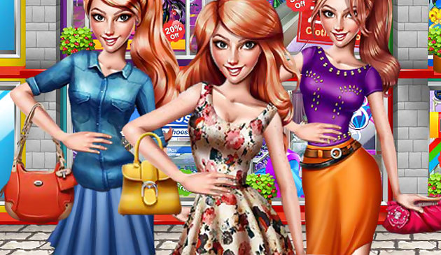 Веселье в торговом центре