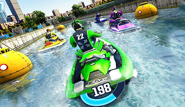 Гонки на реактивных водных мотоциклах