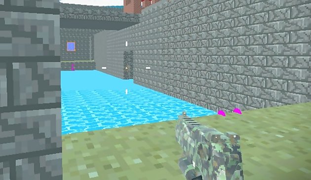 Fortezza di combattimento pixel