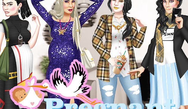 Беременная Кардашьян