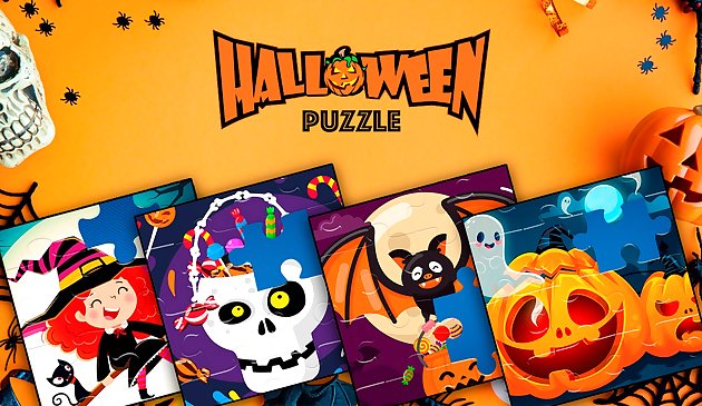 Halloween-Puzzle-Spiel