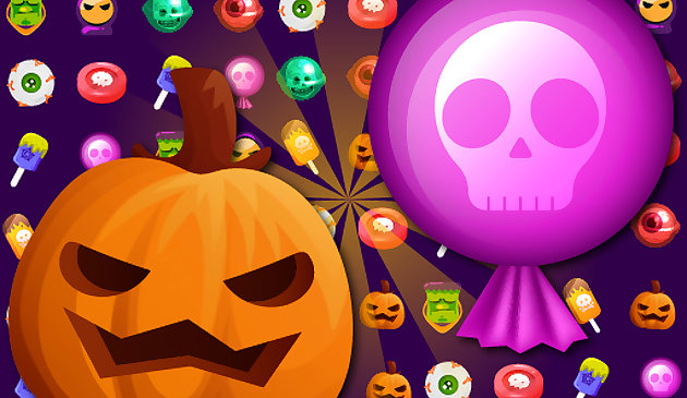 Сладкий конфетный хэллоуин