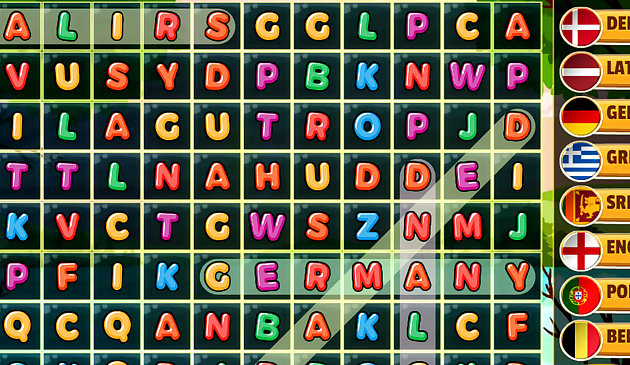 Словесный поиск страны