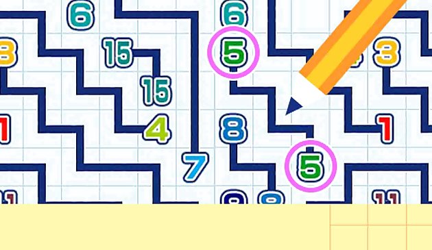 Соедини такой же номер