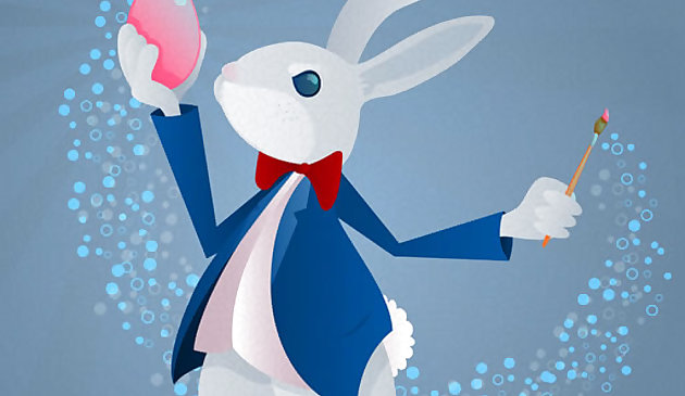 Забавные кролики. Раскраска