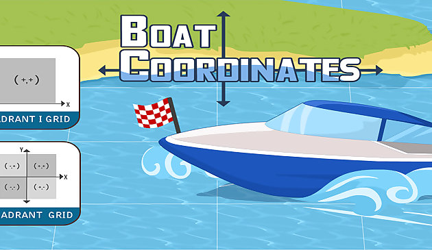Координаты лодки