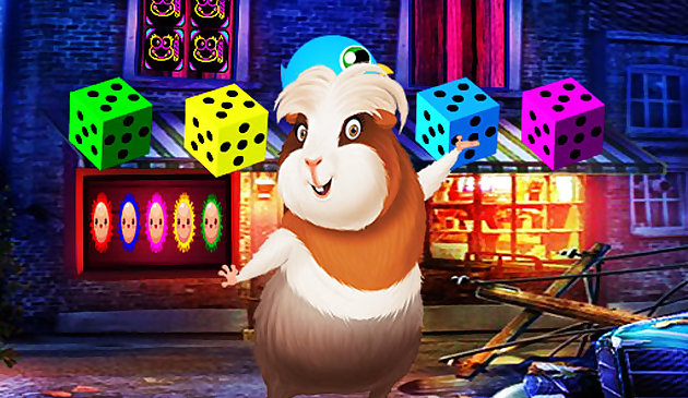 Радостный побег морской свинки