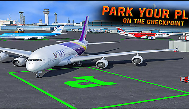 Парковка самолета 3D