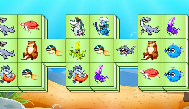 Тройной водный маджонг